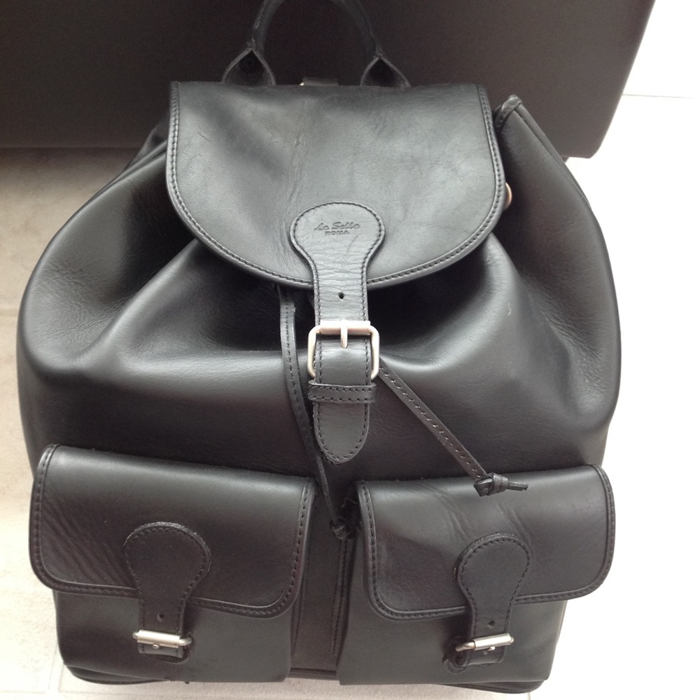 La Sella Leather backpack (Italy)